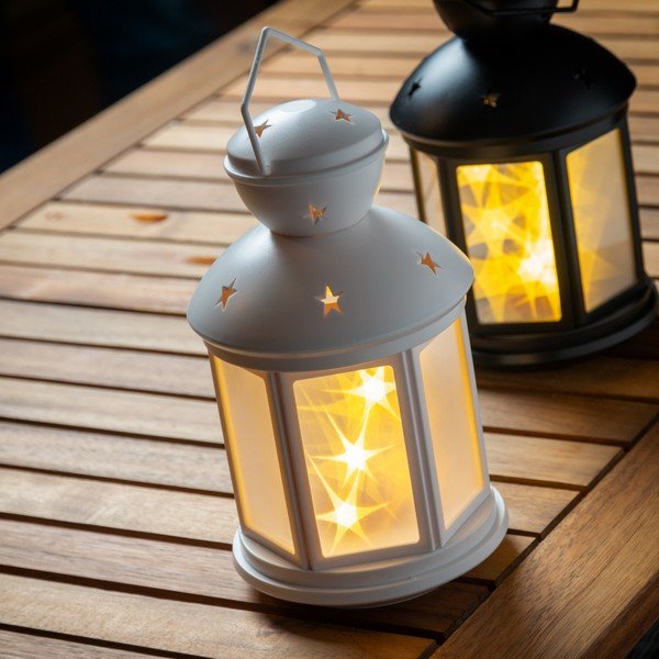 Бял фенер с LED осветление - InnovaGoods-image-2
