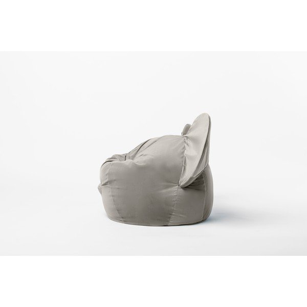 Сив детски пуф Ears – The Brooklyn Kids-image-3