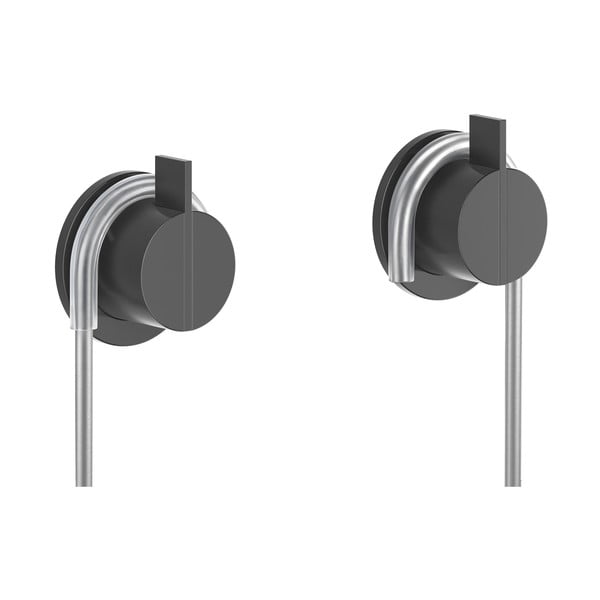 Висящ рафт за баня от неръждаема стомана в сребристо Origin - Metaltex-image-2