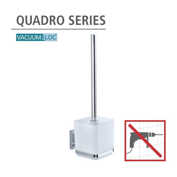 Самоносеща поставка за четка за тоалетна Vacuum-Loc, товароносимост до 33 кг - Wenko-image-4