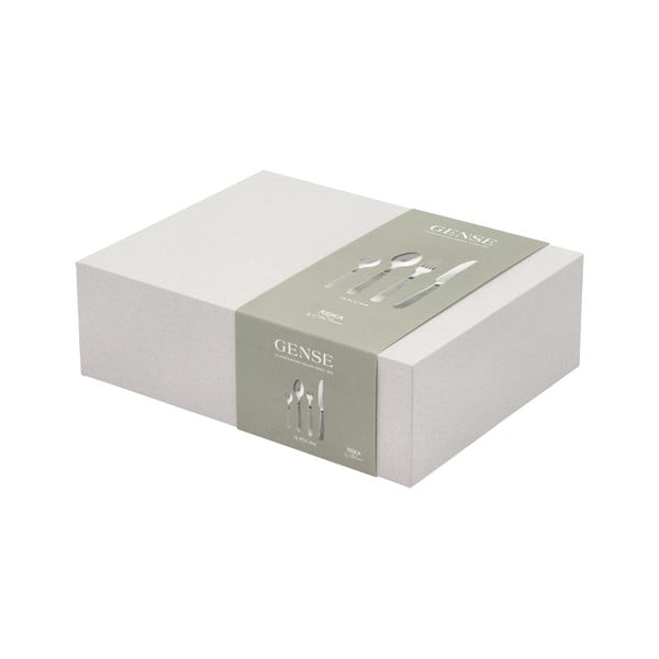 Прибори за хранене от неръждаема стомана в сребрист цвят 16 бр. Rejka – Gense-image-2