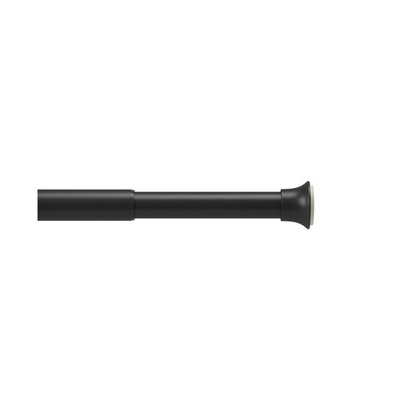 Матово черно прът за душ завеса 106 - 182 cm Chroma – Umbra-image-2