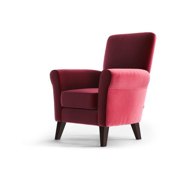 Кресло от червено кадифе Balard - My Pop Design
