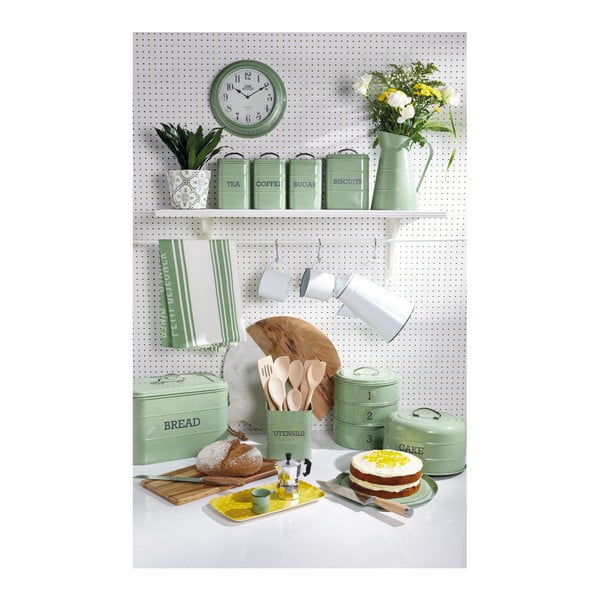 Кошница за хляб от зелена ламарина Nostalgia Living Nostalgia - Kitchen Craft-image-1