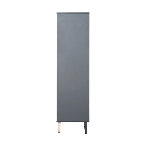 Детска етажерка за книги в антрацит 107x159 cm Jara - Roba-image-3