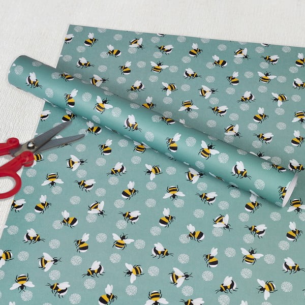 Опаковъчни хартии в комплект от 5 бр. Bumblebee – Rex London-image-1