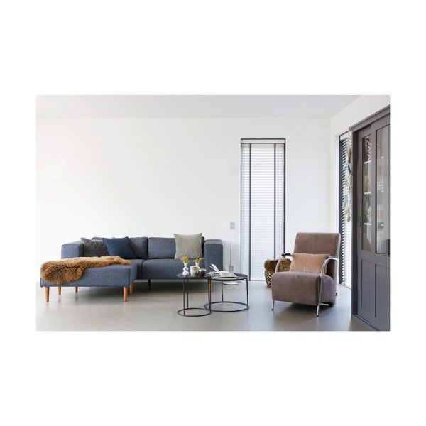 Черна масичка за кафе, Ø 40 cm Ivar - WOOOD-image-4