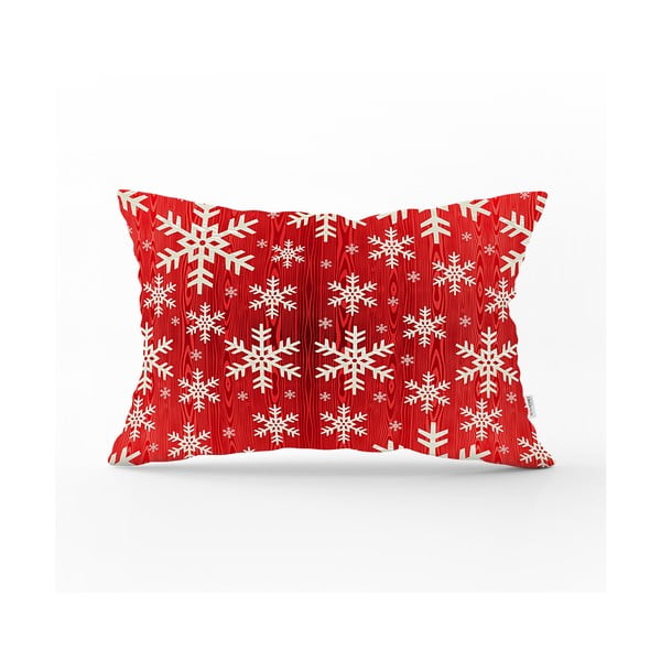Коледна калъфка за възглавница Снежинка, 35 x 55 cm - Minimalist Cushion Covers