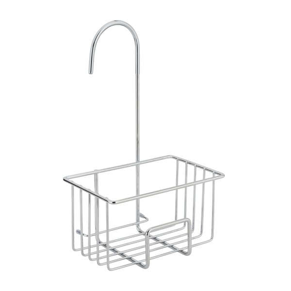 Висящ рафт за баня от неръждаема стомана в блестящо сребрист цвят Milito – Wenko