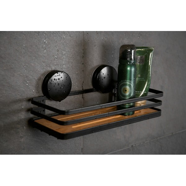 Черен рафт за баня Alba - Wenko-image-3