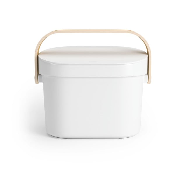 Бял контейнер за компостируеми отпадъци 4 l Bellwood – Umbra