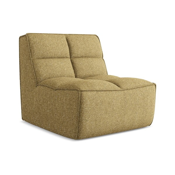 Модул за диван в цвят горчица Kalai – Makamii-image-3