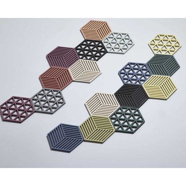 Силиконова подложка за тенджери 16x14 cm Hexagon - Zone-image-1