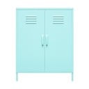 Светлосин метален шкаф 80x102 cm Cache - Novogratz