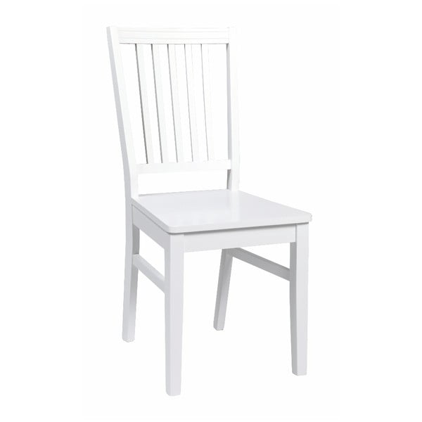 Бял трапезен стол от каучуково дърво Wittaskar Wittskär - Rowico