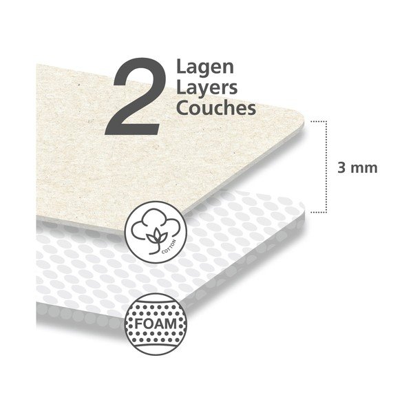 Бяло и лилаво покритие за дъска за гладене Dots S Basic Pro - Wenko-image-2