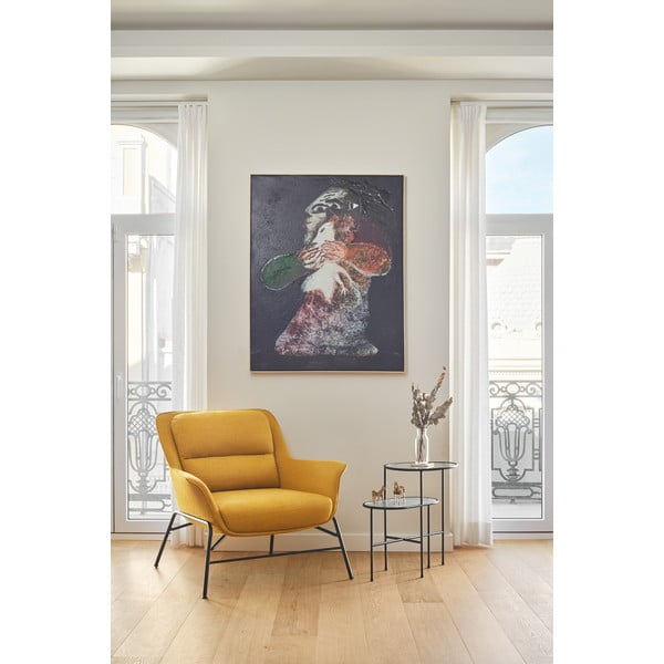 Жълт фотьойл Sadira - Teulat-image-1