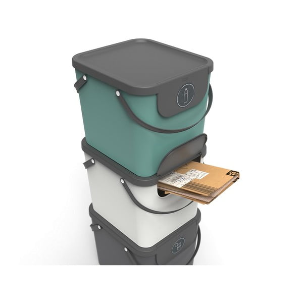 Кошче за отпадъци от рециклирана пластмаса 40 л Albula - Rotho-image-3