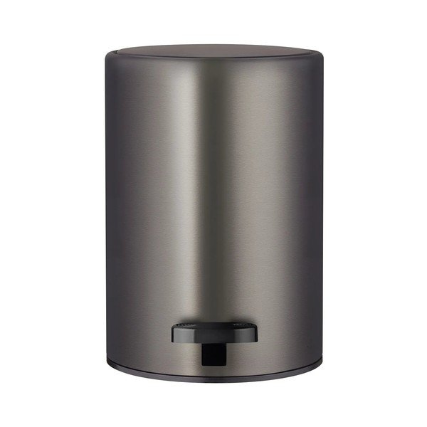 Тъмносиво стоманено кошче за боклук с педал 3 l Modo – Blomus