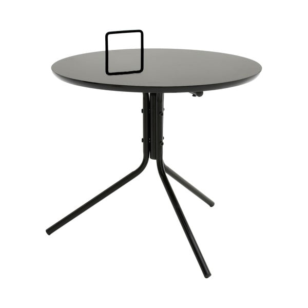 Černý odkládací stolek InArt Classico Grip