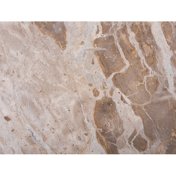 Кръгла масичка за кафе с мраморен плот ø 40 cm Force - Leitmotiv-image-4