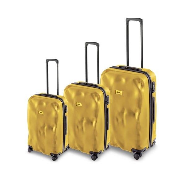 Cestovní set tří kufrů Mustard Yellow