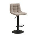 Бежов тапициран бар стол с регулируема височина (височина на седалката 61 cm) Middelfart – House Nordic