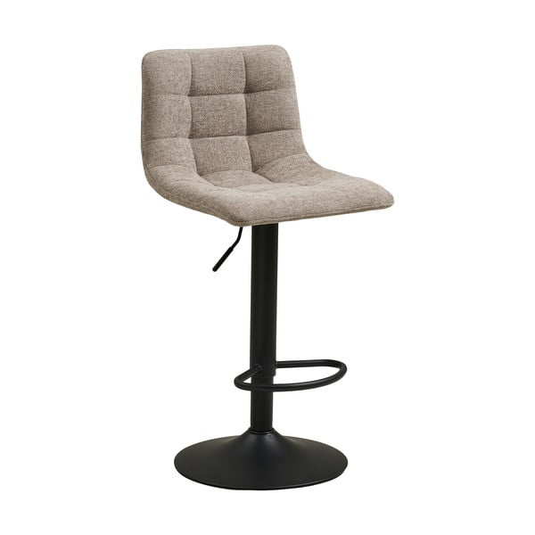 Бежов тапициран бар стол с регулируема височина (височина на седалката 61 cm) Middelfart – House Nordic