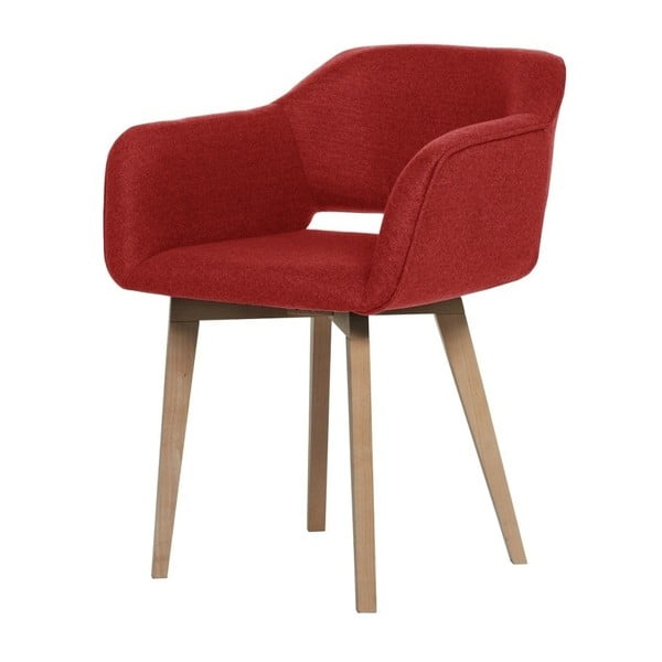 Červená jídelní židle My Pop Design Oldenburg