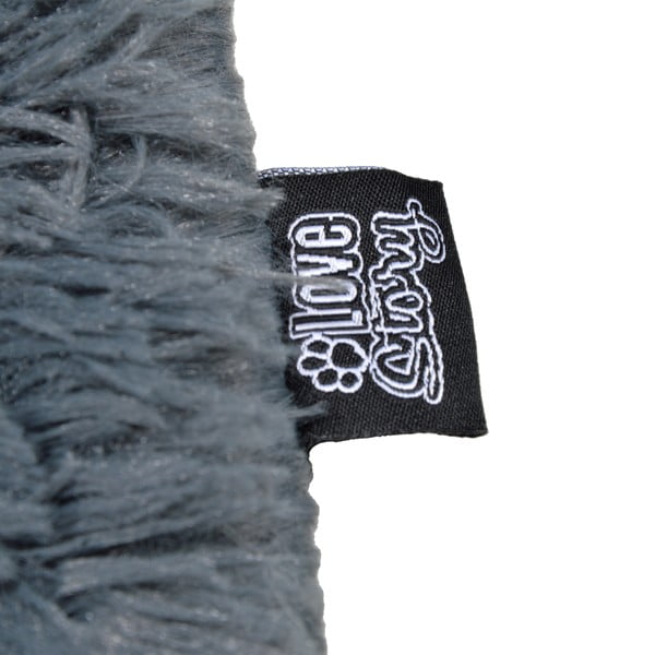 Тъмносиво покривало за седалка за куче 95x120 cm – Love Story-image-4