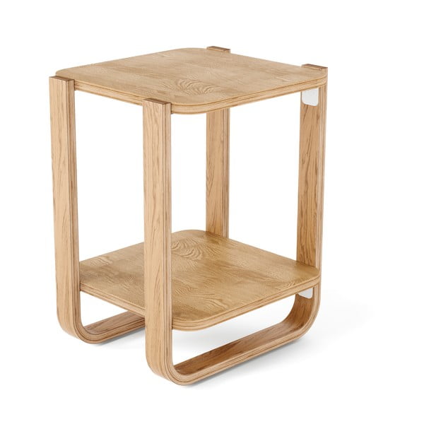 Масичка за кафе от евкалиптова дървесина 38x42 cm Bellwood - Umbra-image-4