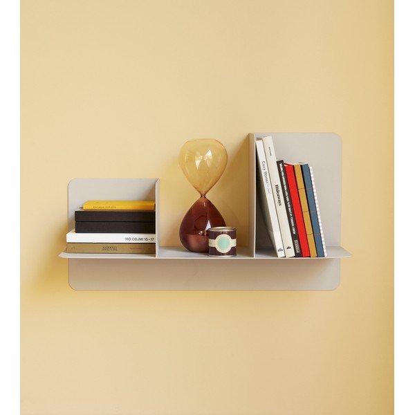 Монтиран на стената метален рафт Сгънете - Hübsch-image-2