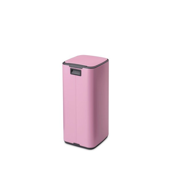 Розово стоманено кошче за боклук с педал 30 l Bo – Brabantia-image-4