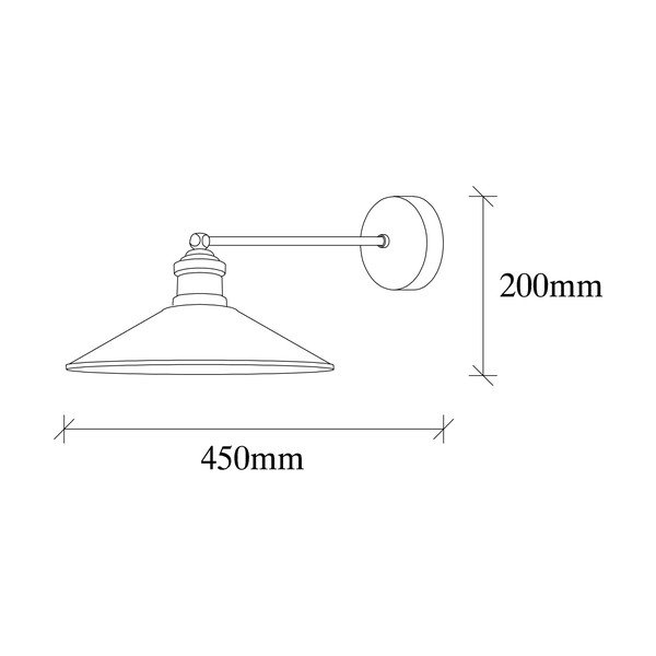 Стенна лампа бронзова ø 30 cm Dodo – Opviq lights-image-4
