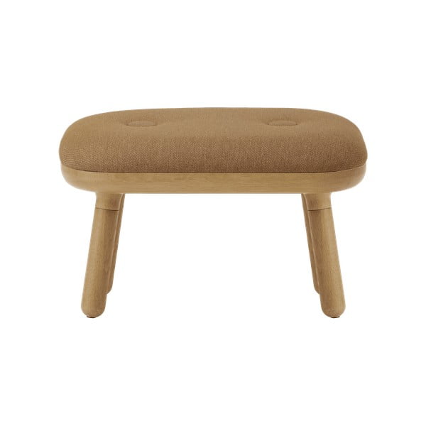 Стол в светлокафяв и естествен цвят Paff Low – UMAGE-image-2