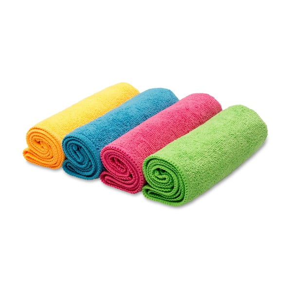 Кърпи в комплект 4 бр. от микрофибър Colors – Vileda-image-4