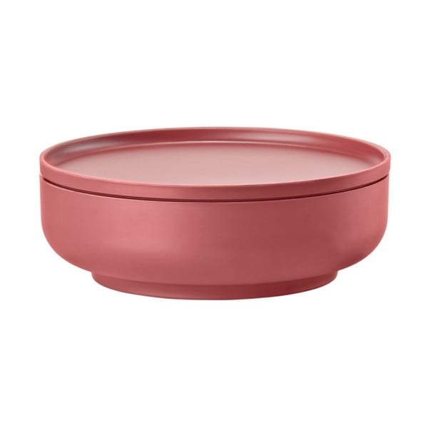 Червена купа за сервиране с капак Peili, ⌀ 24 cm - Zone