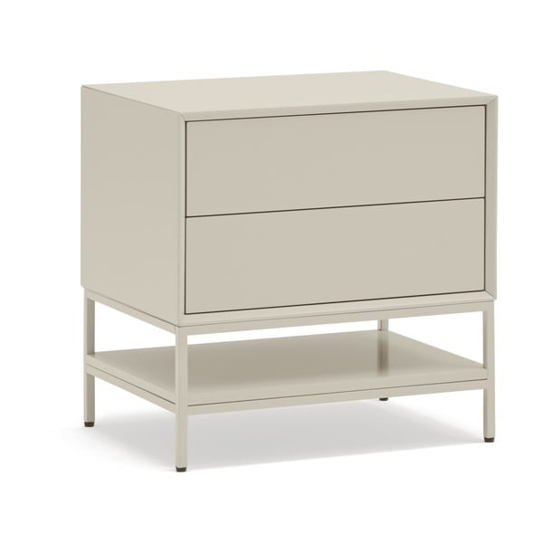 Кремаво нощно шкафче Platt – Teulat