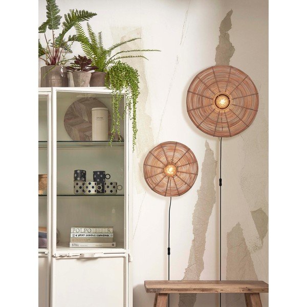 Стенна лампа в естествен цвят ø 40 cm Tanami - Good&Mojo-image-4