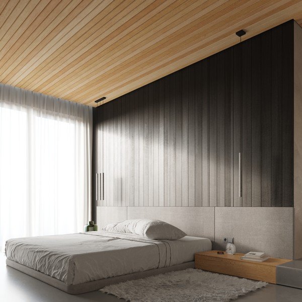 Сиво бетонно висящо осветително тяло Fideus – Sollux-image-1