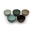 Порцеланови чаши в комплект от 5 бр. 200 ml Sara – Bredemeijer