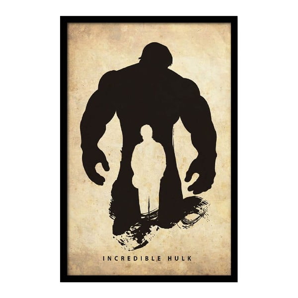 Plakát Incredible Hulk, 35x30 cm