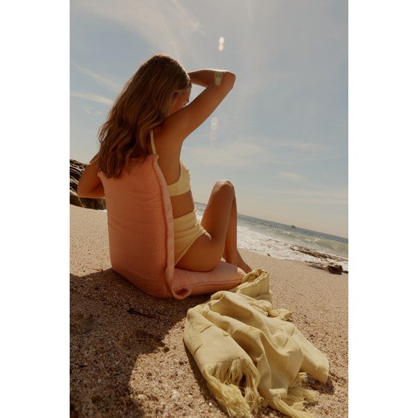 Розов плажен шезлонг , 93 x 43 cm Terry - Sunnylife-image-1