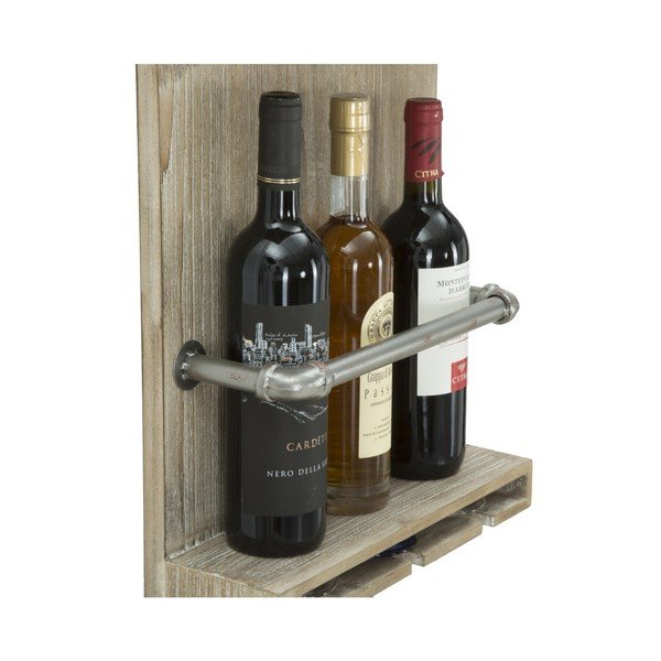 Стенна поставка за бутилки и чаши Бар, 76 x 34 cm - Mauro Ferretti-image-3