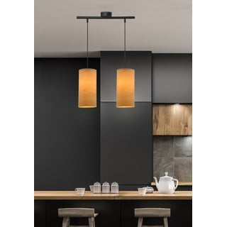 Светлокафява висяща лампа ø 12 cm Ballo - Candellux Lighting