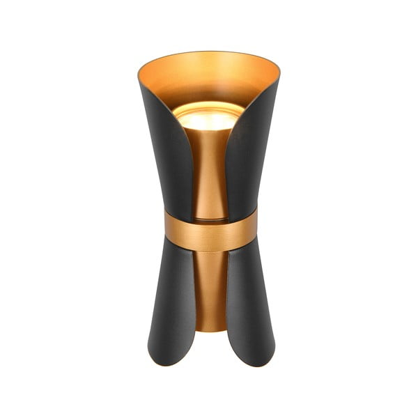 Черно-бронзова стенна лампа Coat – Trio-image-4