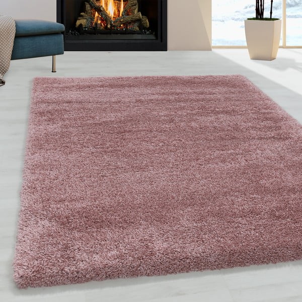 Розов килим 60x110 cm Fluffy – Ayyildiz Carpets-image-1