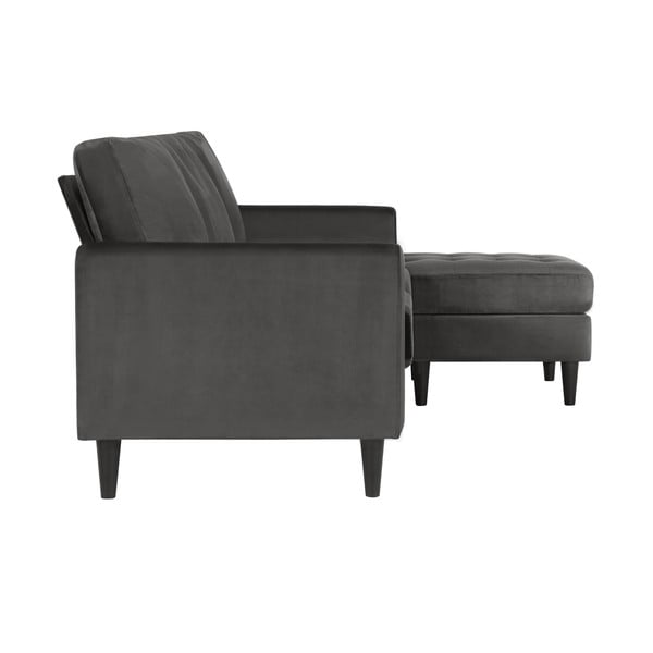 Сив ъглов диван Strummer - CosmoLiving by Cosmopolitan-image-3