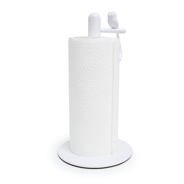 Бял държач за кухненски кърпи ø 16 cm Birdie - Balvi-image-2