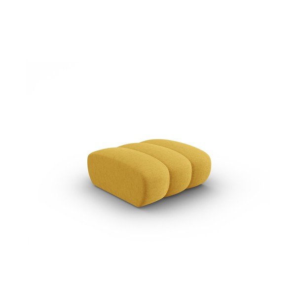 Жълта табуретка Lupine - Micadoni Home-image-2